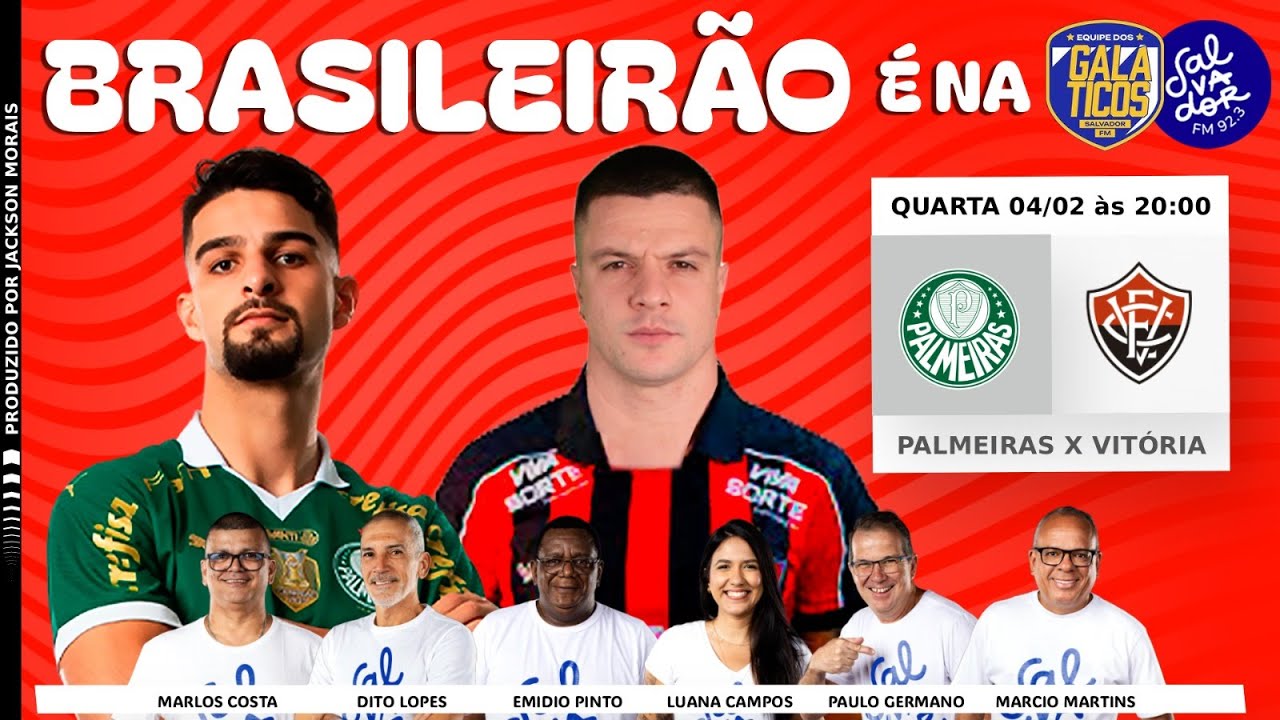 PALMEIRAS X VITÓRIA AO VIVO (04/02/26)
