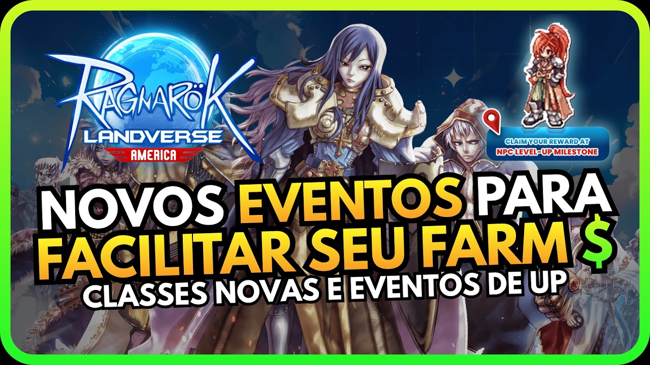 RAGNAROK LANDVERSE - MELHOR MOMENTO PARA UPAR SEU BONECO