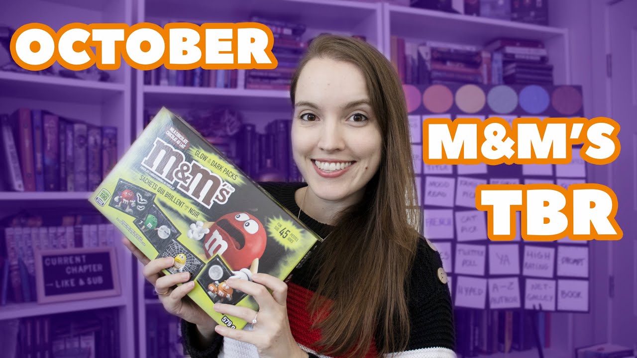 OCTOBER M&M'S TBR 🍫 The most chaotic video I've filmed so far