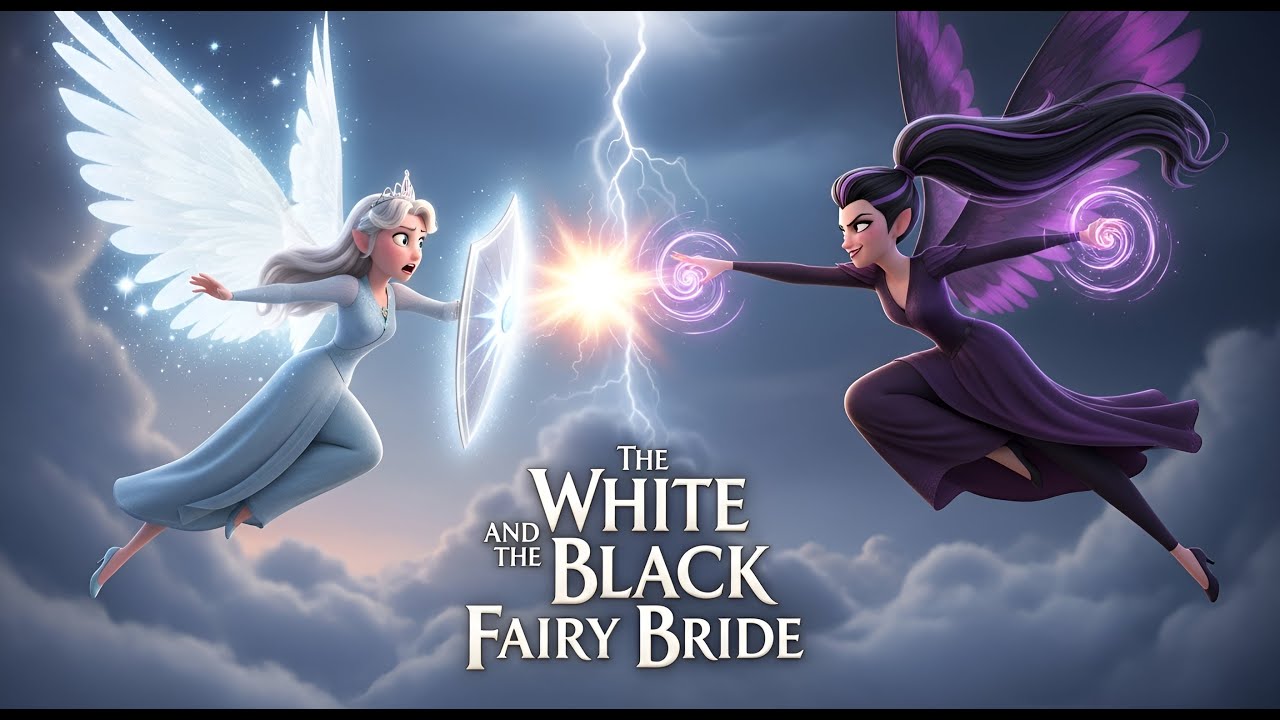 The White and the Black Fairy Bride 🌸🖤 | Fairy Tales for Kids in English | Bedtime Story