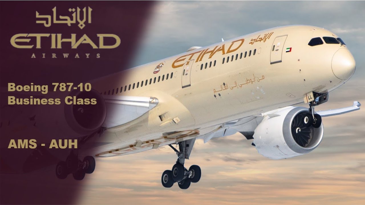 САМЫЙ УМНЫЙ бизнес-класс в небе? ETIHAD B787-10 Амстердам — Абу-Даби.