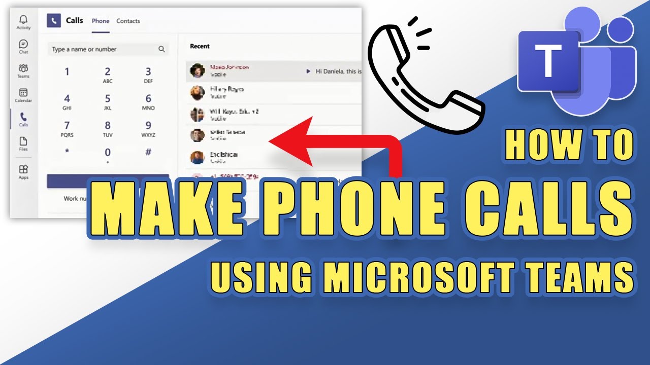 How to Call a Cell Phone/Landline Using Microsoft Teams