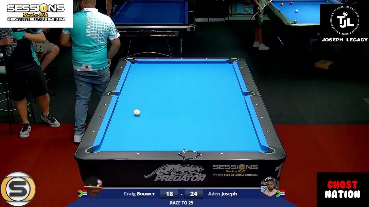 Sessions Billiard Club Live Stream - Aden 