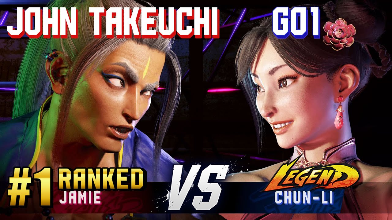 SF6 ▰ JOHN TAKEUCHI (#1 Ranked Jamie) vs GO1 (Chun-Li) ▰ High Level Gameplay