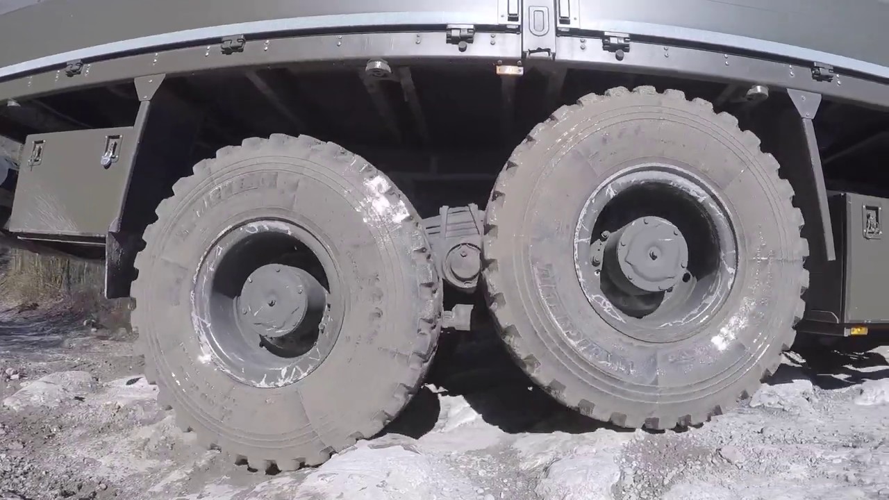 IVECO Trakker Offroad Heavy Duty Axes and Chassis View / IVECO Trakker Geländefahren Schweizer Armee