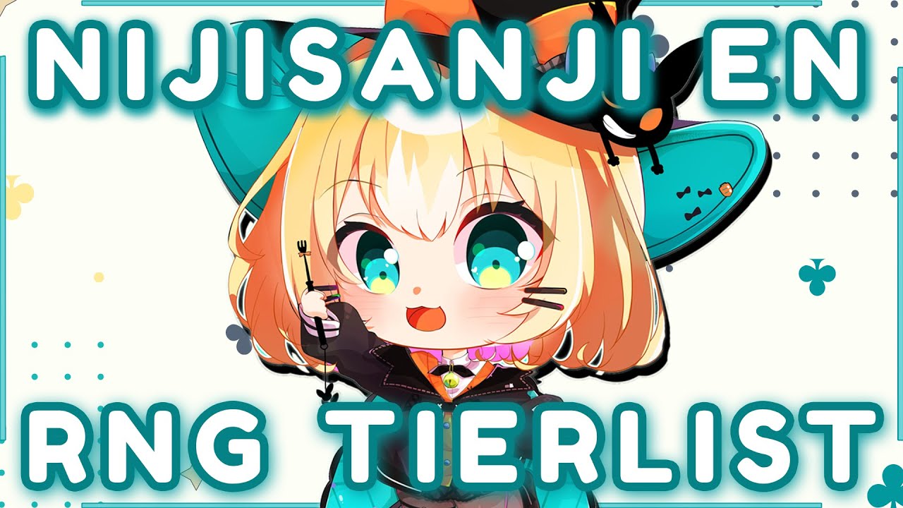 【TIERLIST】 RNG NIJI EN TIERLIST PT 2✨   ☆⭒NIJISANJI EN ✧ Millie Parfait ☆⭒