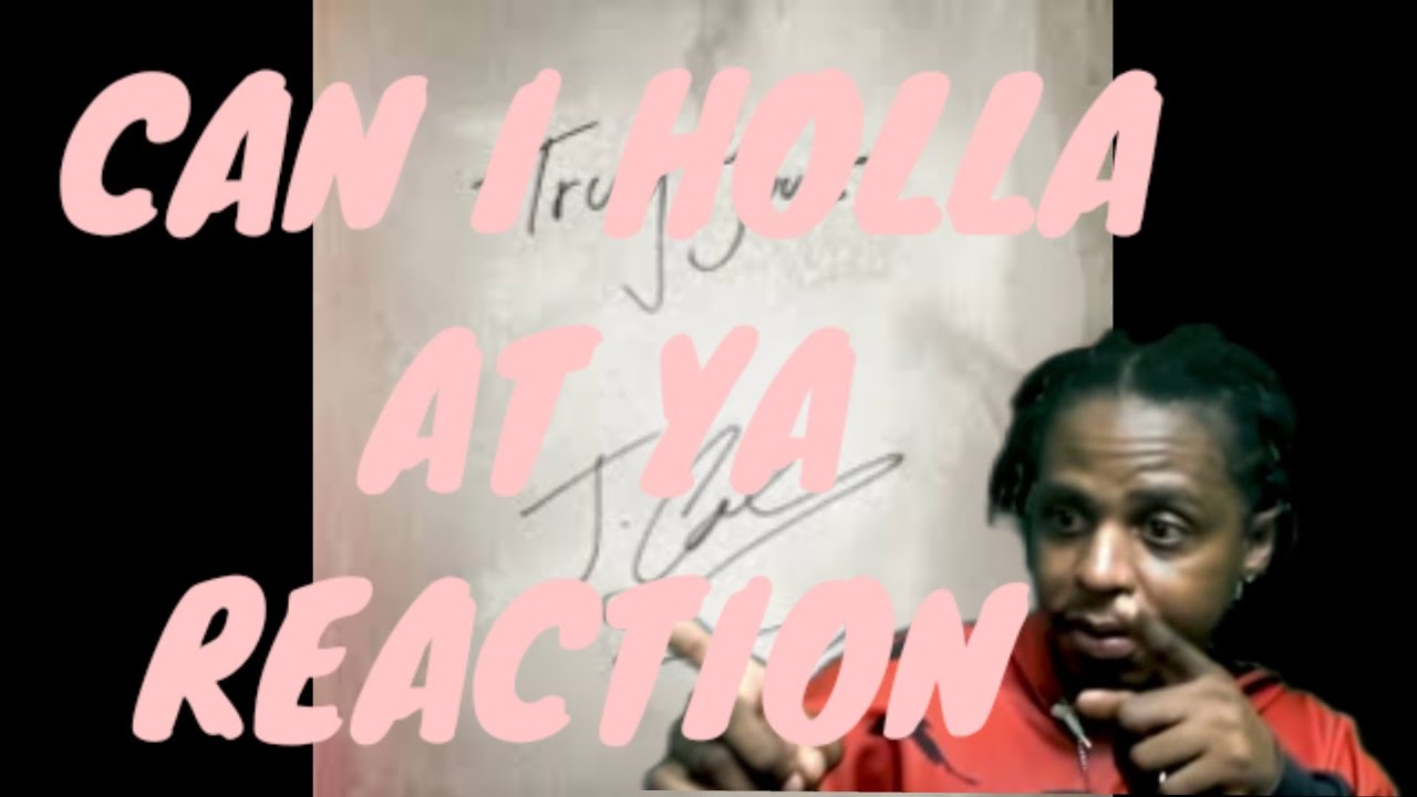 J.COLE CAN I HOLLA AT YA REACTION BaggEmUp