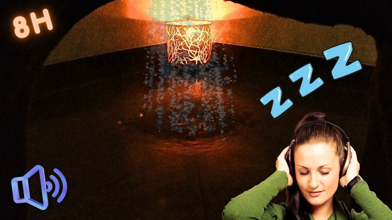 Underneath a Shower Towel late at Night with Candle Lit  🕯️💦🎶