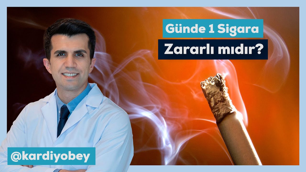 G&uuml;nde Sadece Bir Sigara Kalp Krizine Neden Olur Mu?