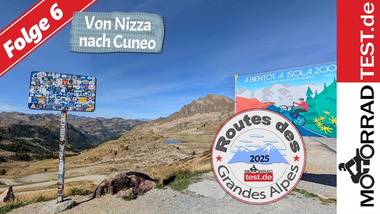 Routes des Grandes Alpes 2025 | Tag 6: Von Saint Jean Cap Ferrat bei Nizza nach Cuneo