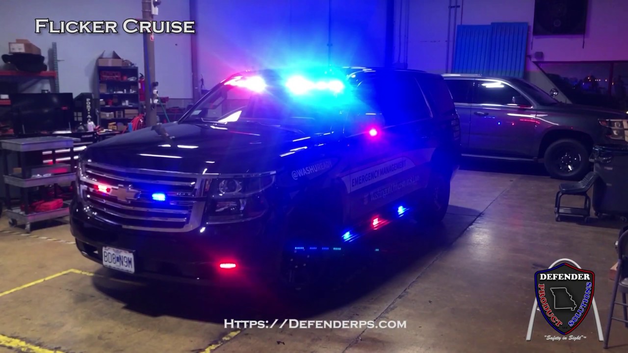 2020 Tahoe - SoundOff Signal bluePrint - Emergency Management Response Vehicle - Defender PS, LLC