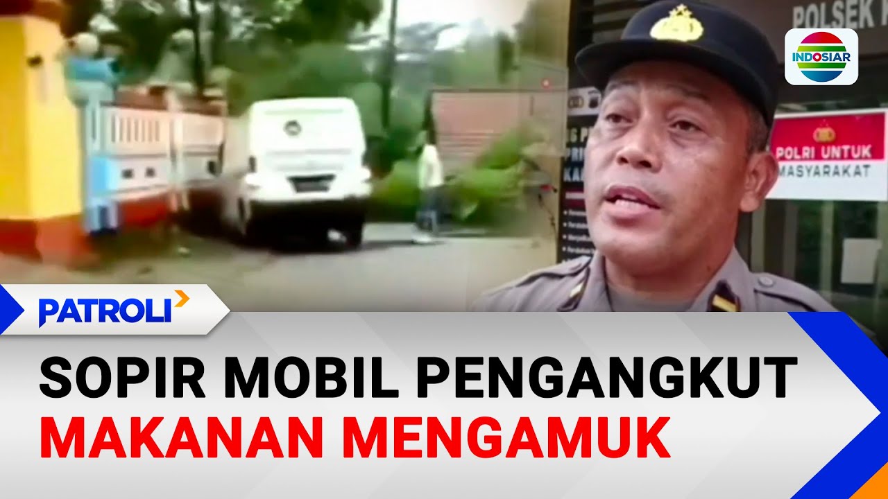 Sopir SPPG Ngamuk Tabrak Pagar Sekolah | Patroli