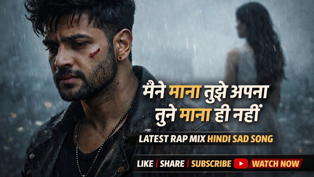 Maine mana tujhe apna tune Mana hi nahin sad song latest rap mix #music #rap 