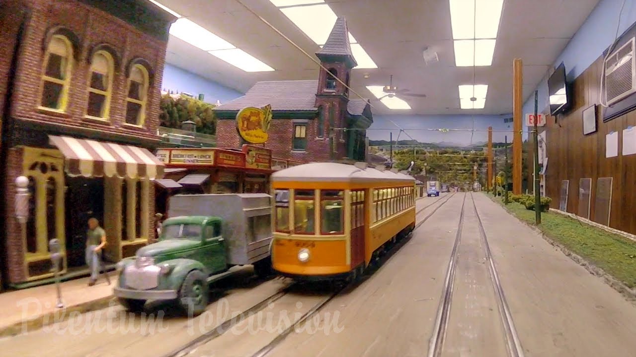 Самый большой миниатюрный мир для трамваев в масштабе 1:87