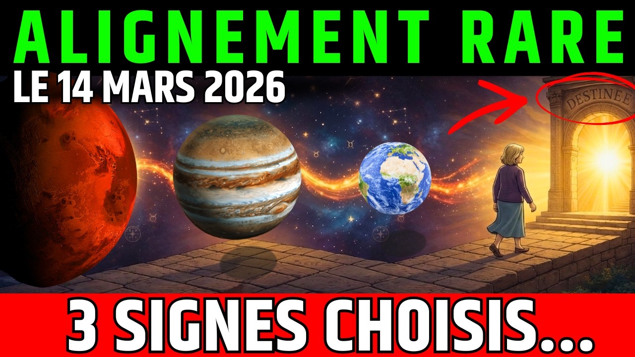 URGENT ! ALIGNEMENT PLANÉTAIRE RARE – L’Univers Active une MANIFESTATION KARMIQUE pour 3 Signes