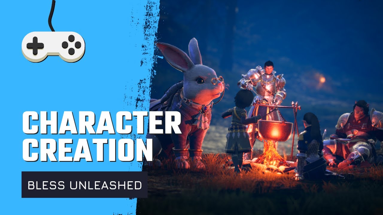 Bless Unleashed: Обзор создания персонажа | Настройка героя | Новая MMORPG 2021