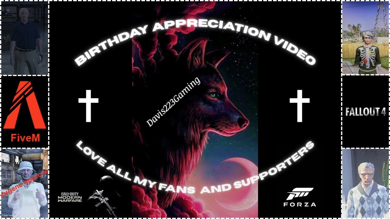 This is a Thank You to My Friends, Supporters, and Community - Thank You All (Birthday Upload)