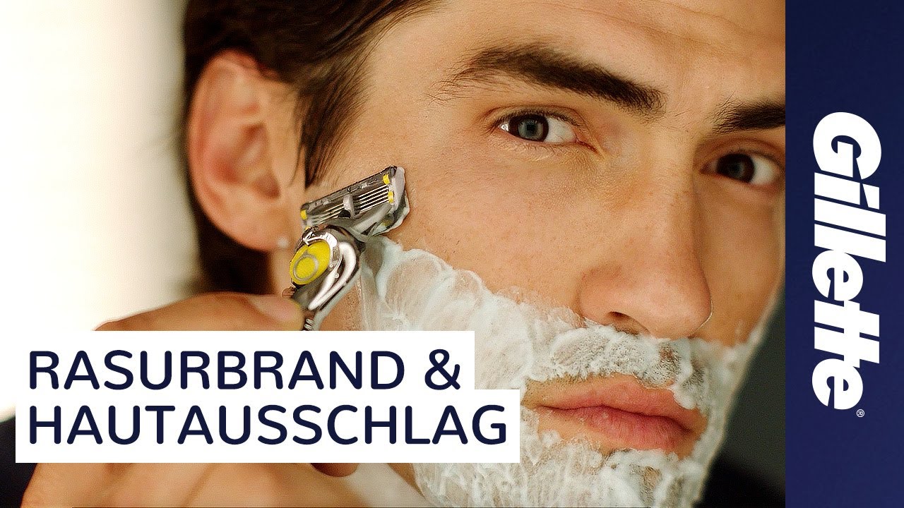 Rasieren ohne Pickel, Rasurbrand & Hautirritationen | Gillette ProShield