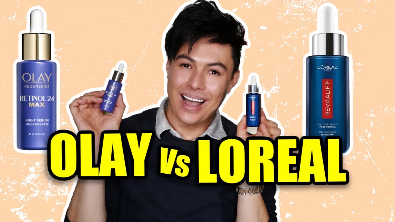 ¿Cual Es El Mejor Retinol? Olay O Loreal