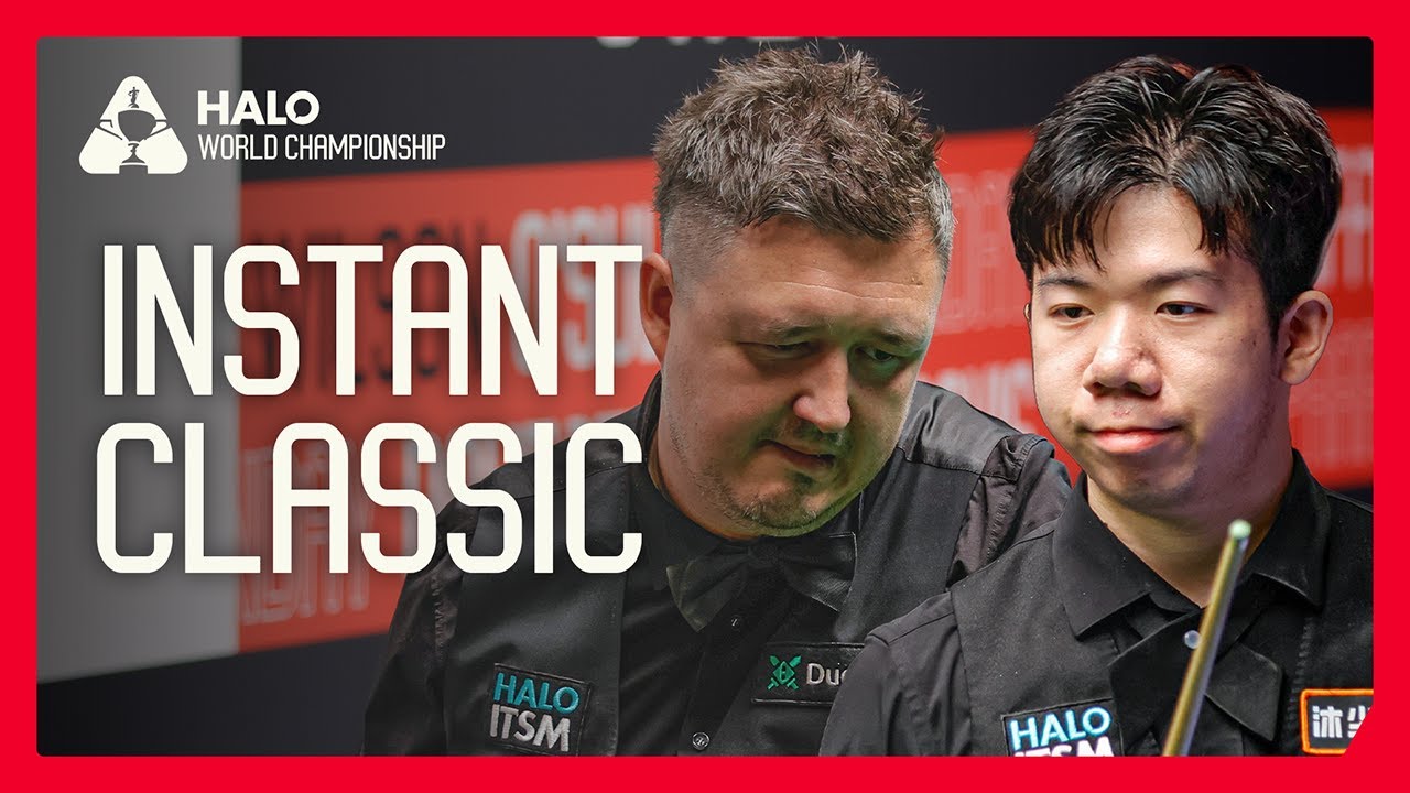 WHAT A MATCH!: Kyren Wilson and Lei Peifan play out Crucible Classic | Halo World Championship 2025