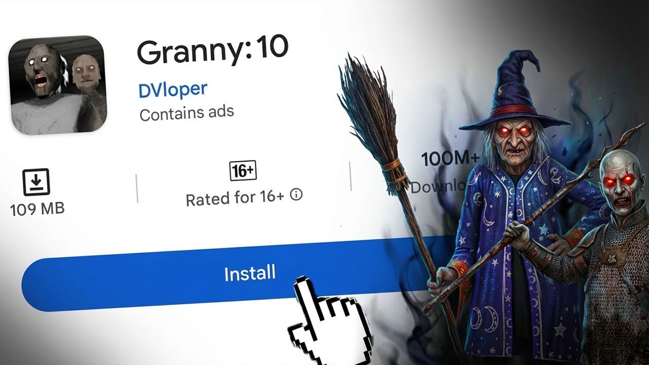 I Played Granny Top Copy Games on Playstore || গ্রেনি গেম Bangla Gameplay