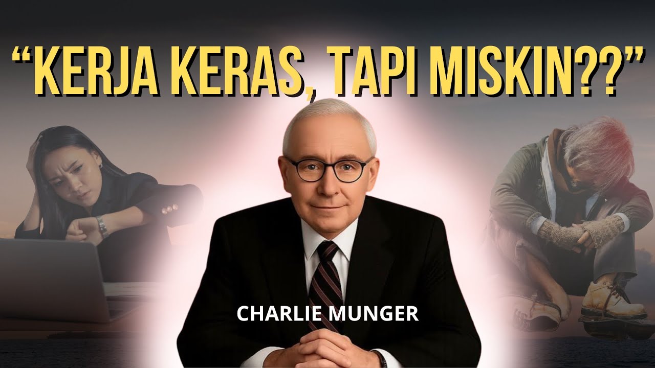 Charlie Munger: Orang Rajin, Pintar, Tapi Tetap Miskin — Ini Alasannya