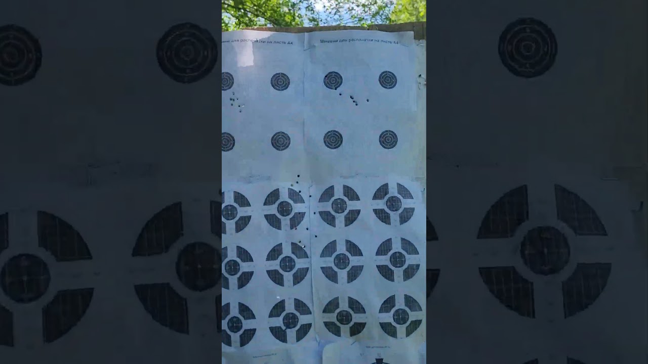 Huben K1+ LW Poligonal 700 mm -обкатка ствола, сессия первая на 105 метров