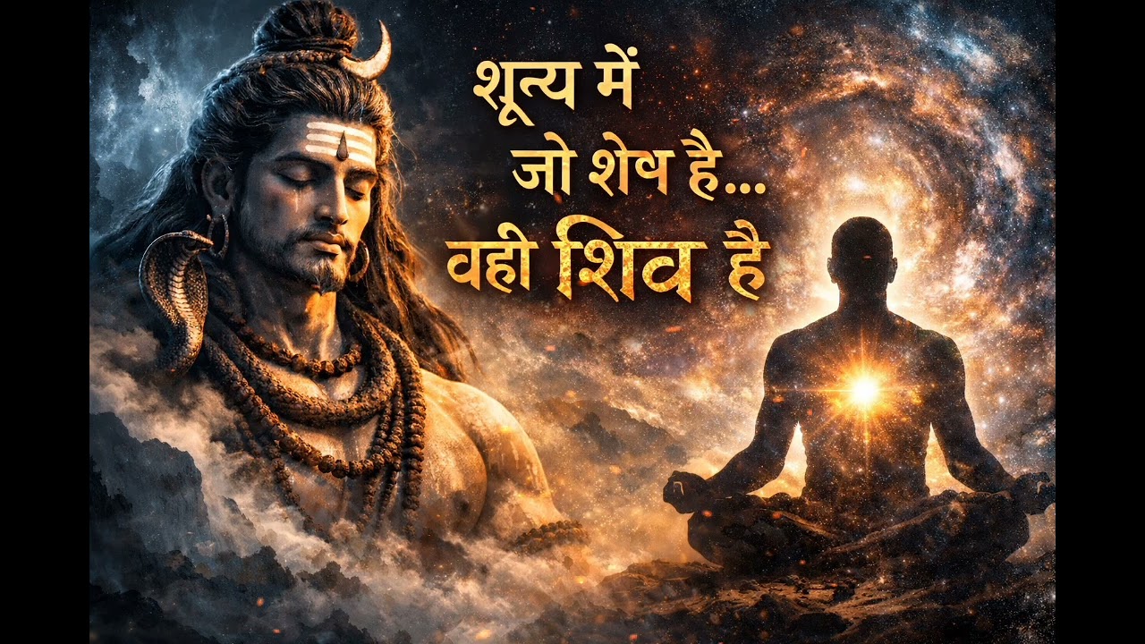 शून्य में जो शेष है… वही शिव है | Most Powerful Mahadev Bhajan 2026 | Deep Meditation Shiva Song