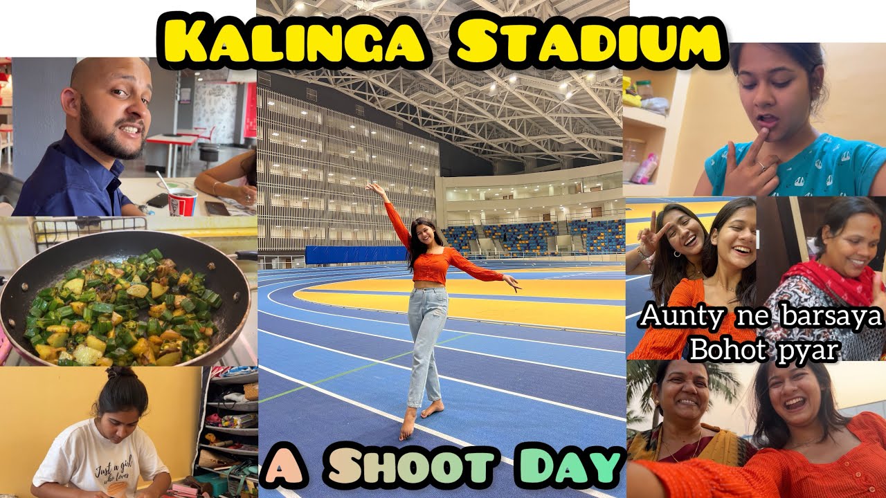Kalinga Stadium | A Shoot Day |  Bhubaneswar New Sports Capital Of India | FunDay
