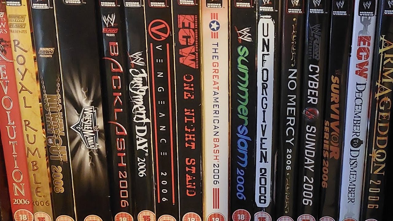 Ranked: WWE 2006 Year in PPV on DVD Worst To Best