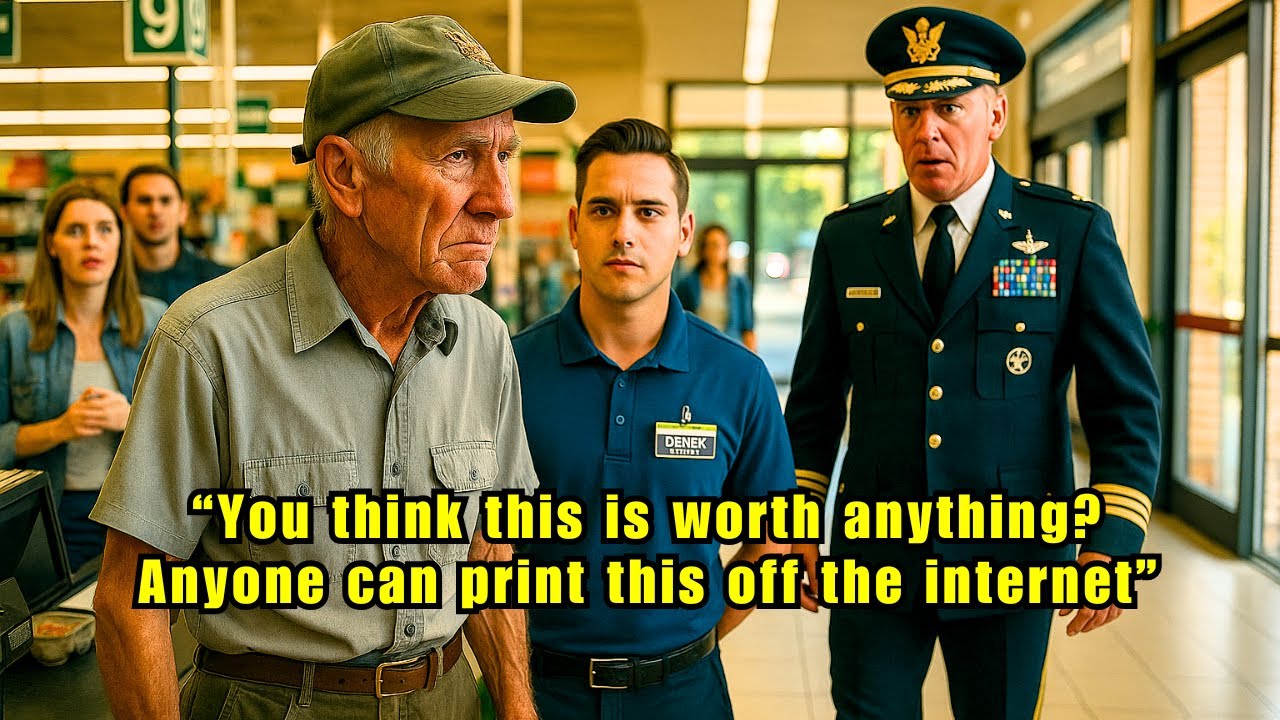They Said He Wasn’t a Real Veteran — Minutes Later, a Four-Star General Stormed In