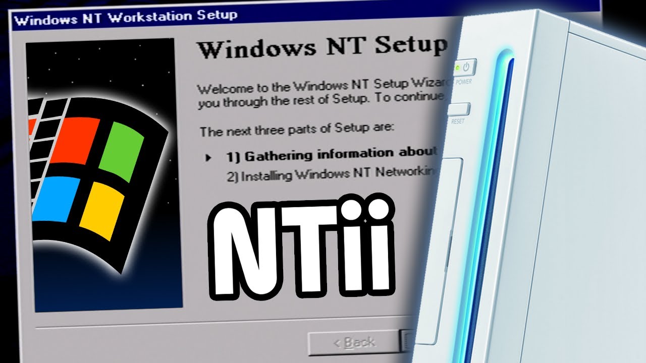 Installing Windows NT on the Nintendo Wii!