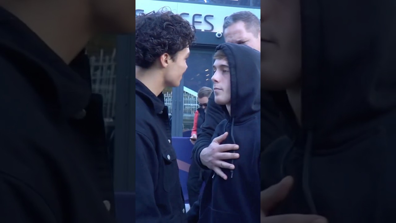 😂 PAUL DENA ET ANDREAS PRANK UN MEC AVANT L'UFC PARIS | PARTIE 1 #mma #prank #ufc