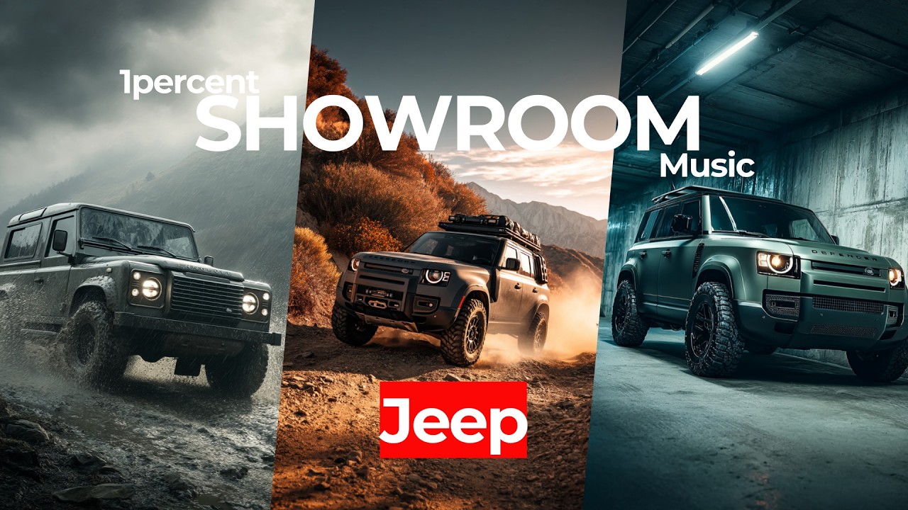 Музыка для автосалона Jeep — Deep House плейлист 2026