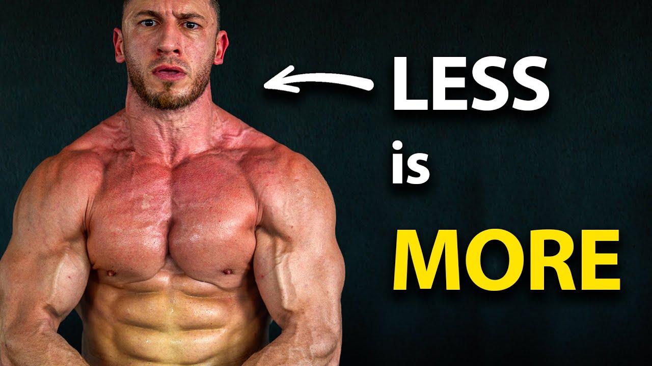 Do LESS Exercises to Get MORE Jacked (Here's Why)