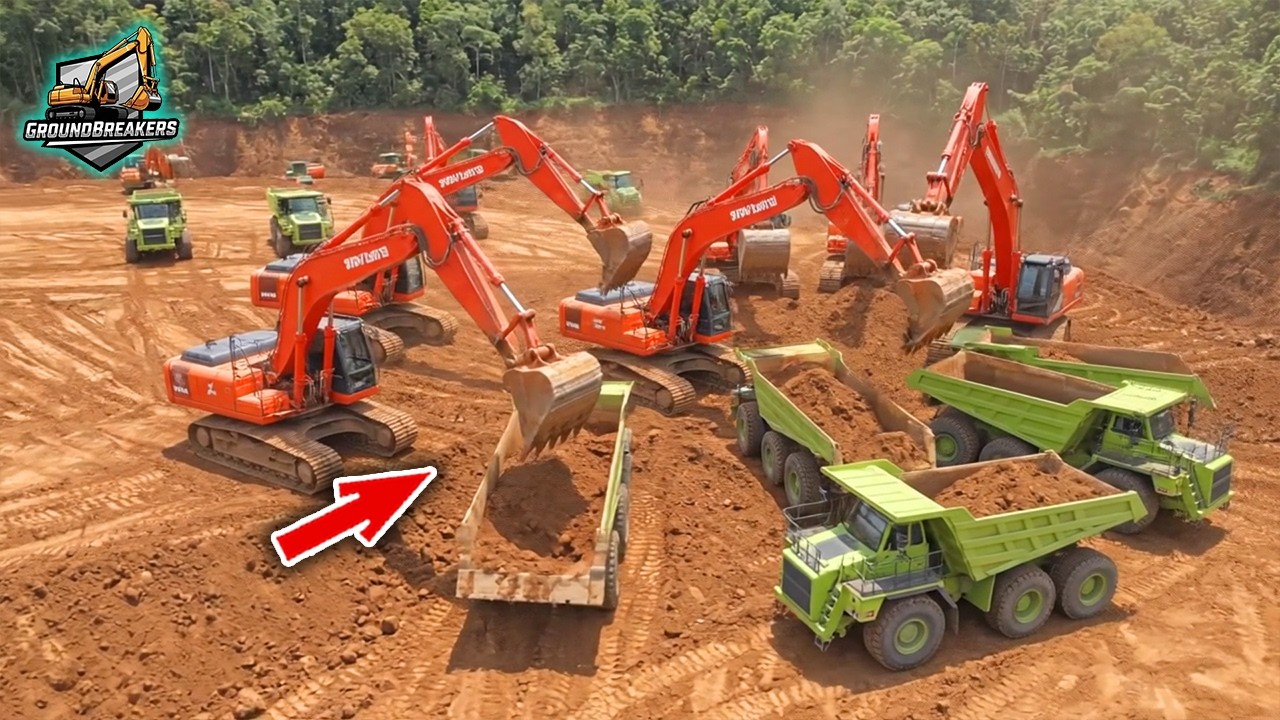 Máy Xúc Triệu View Xây Dựng Trung Tâm Công Nghệ AI Khổng Lồ | Groundbreakers