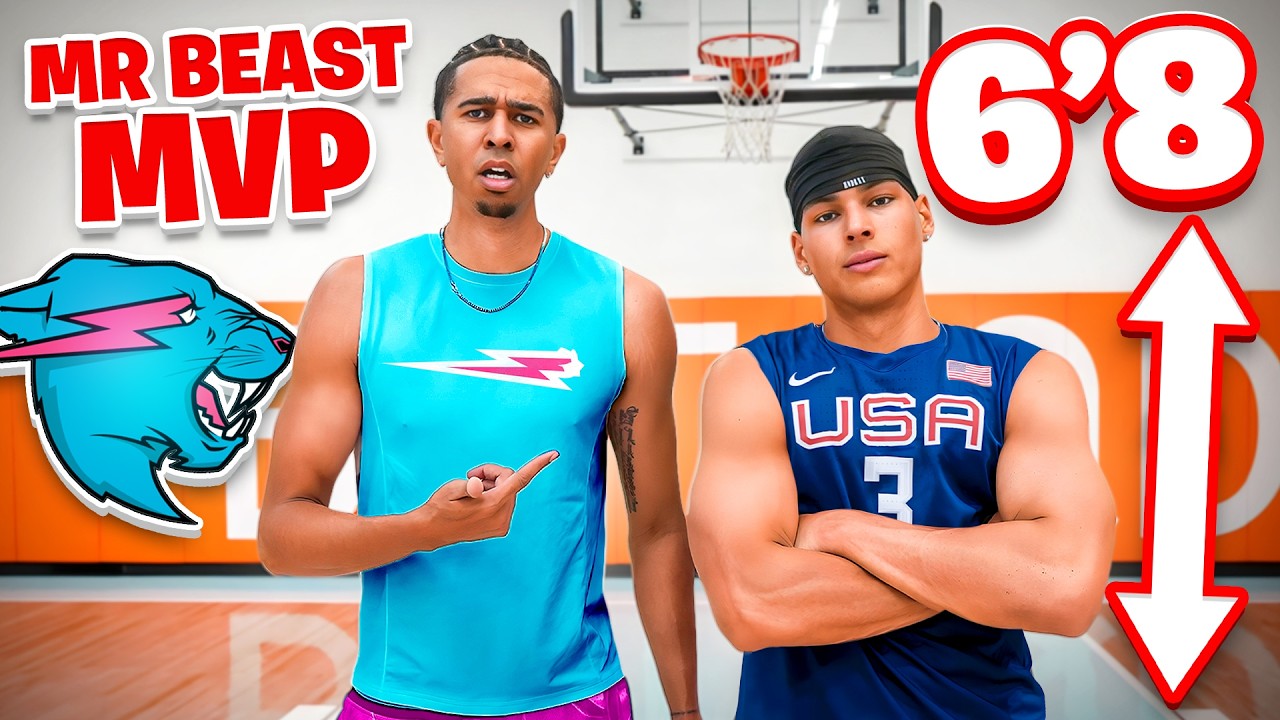 INSANE 1v1 Basketball vs Marlon!