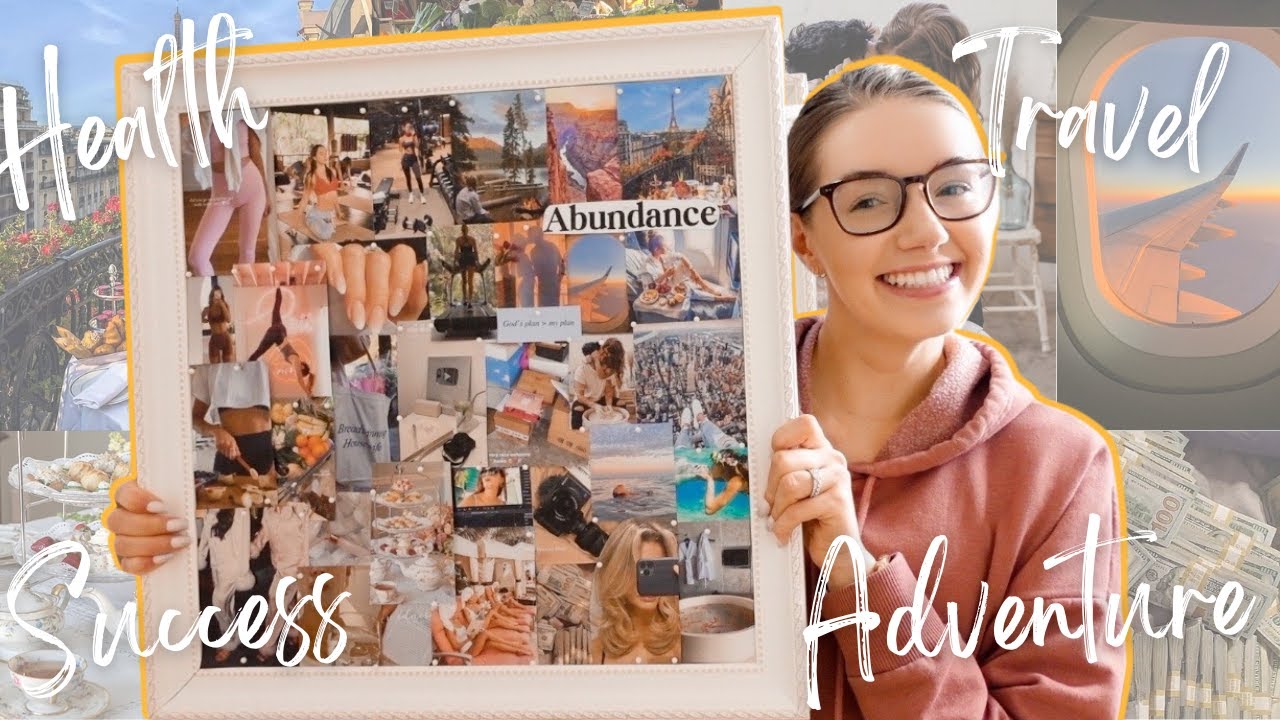 Making My 2023 Vision Board! | MANIFESTING MY BEST LIFE in my Oodie