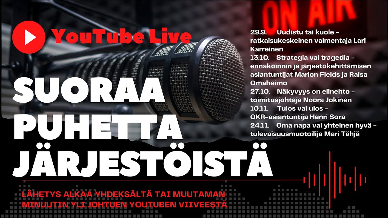 Suoraa puhetta j&auml;rjest&ouml;ist&auml; - JAKSO 4.  Tulos vai ulos