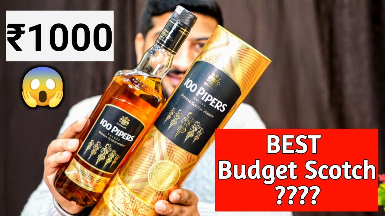 Best Budget Scotch ? | 100 Pipers Blended Scotch Whisky | The Whiskeypedia