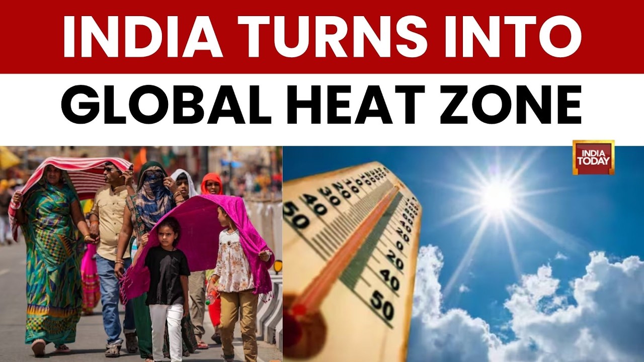 Жестокая жара в Индии: температура превышает 47&deg;C | Аномальная жара на севере Индии | Лето