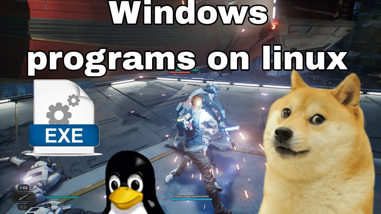 how to run windows programs and games on linux | how to run exe files on linux | linux guide EP2