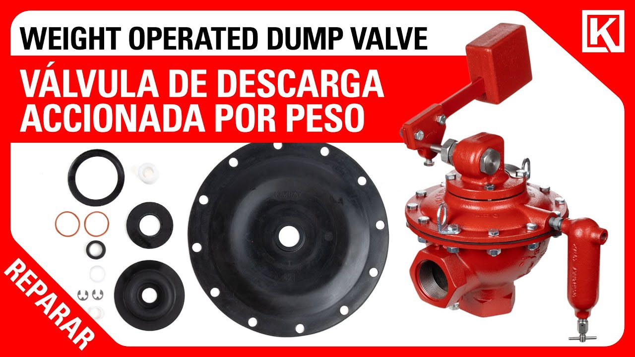 Válvula de Descarga Accionada por Peso Kimray 🔧 Mantenimiento y Reparación (Actualización de 2025)