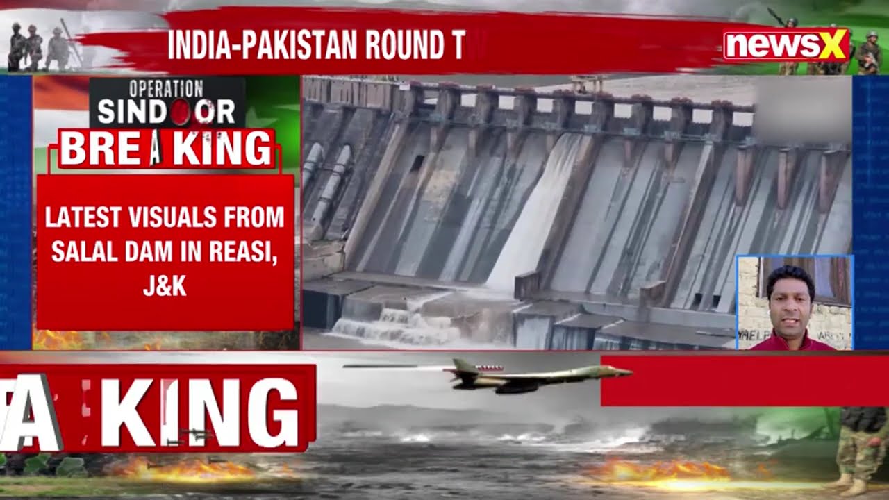 Watch | New Visuals Show Salal Dam Gate Open on Chenab River | Catch the Exclusive Scoop on NewsX