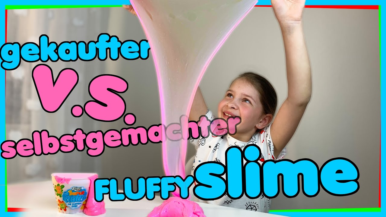 DIY Slime vs. gekaufter Slime // Evelina Show