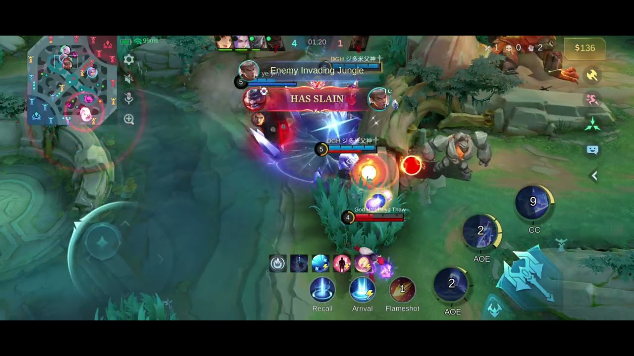  Aurora game play in overdrive #MLBBGoldenMonth #MLBBCreator