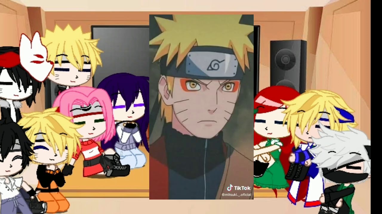 🍜 Naruto reagindo a Tik Tok 🍜 parte 3 SasuNaru e Sakuhina Yaoi e Yuri 🍱