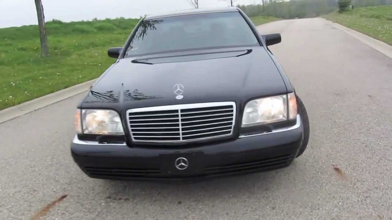 w140 driving and walk around