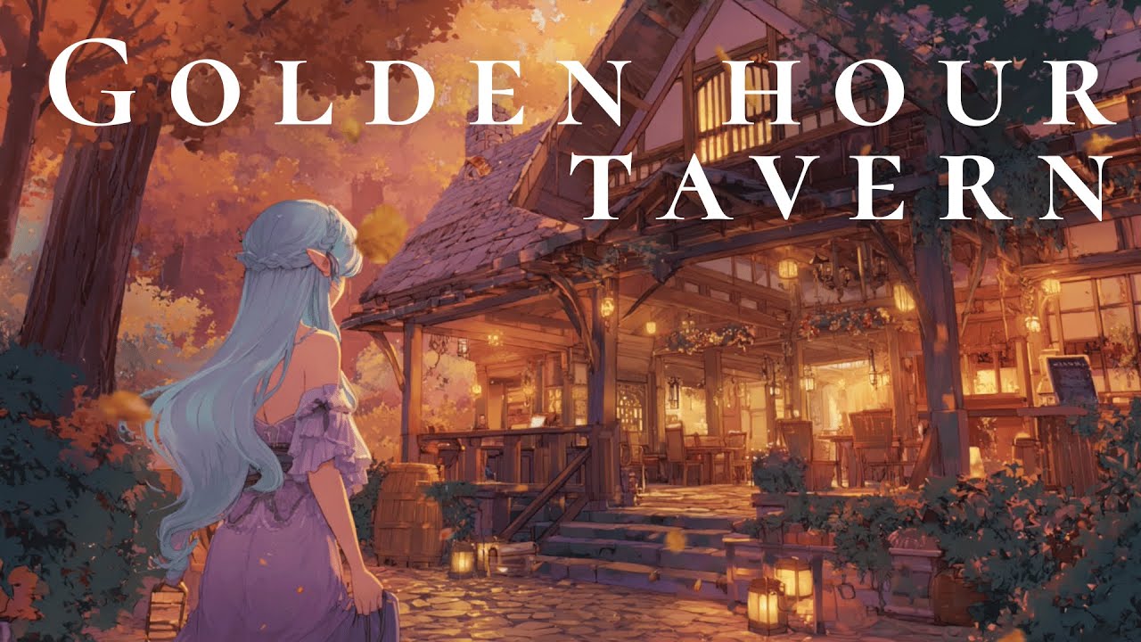 Golden Hour Tavern – Warm Medieval Fantasy Tavern Music & Cozy Ambience