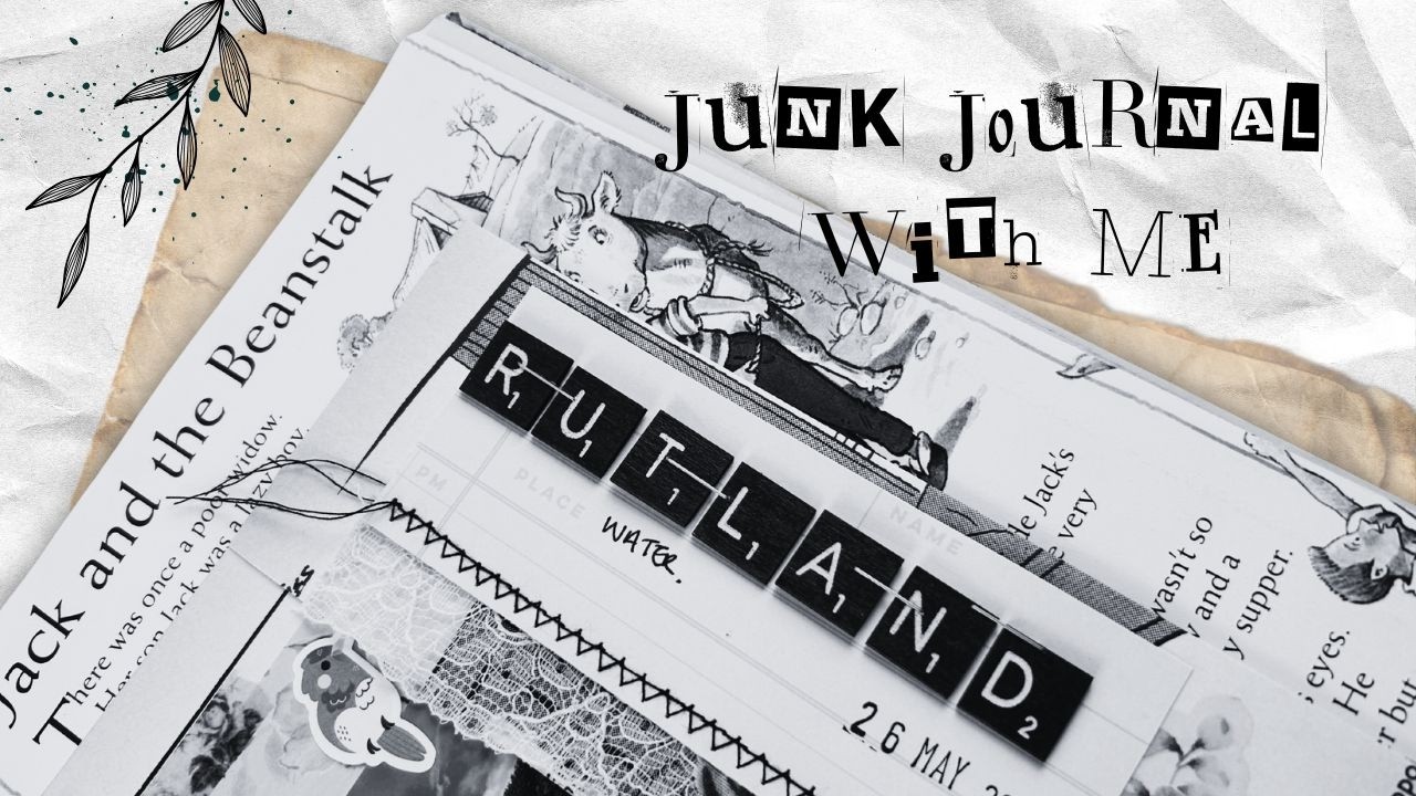 Altering An Envelope | Junk Journal With Me #109 | Ellen Journals